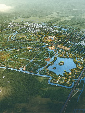 Luneng Elite City Project Overall Creative Planning